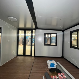 Casa Modulare Personalizzata in Struttura d'Acciaio da 20 Piedi con Pannelli Sandwich, Appartamento Espandibile, Casa Solare, Tiny House <span class=keywords><strong>Container</strong></span> con Cucina - Product Image 3