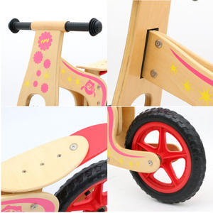 Sport en <span class=keywords><strong>bois</strong></span> enfants mini vélo jouet bébé enfant en bas âge équilibre pousser vélo coup de pied <span class=keywords><strong>scooter</strong></span> - Product Image 4