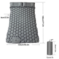 Camping sac à dos tapis de couchage oreiller matelas gonflable