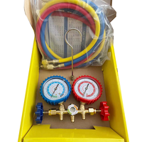 Jeu de jauges de collecteur CT-536 pour test de réfrigération R134a R22 HVAC Ac Tuyaux de charge