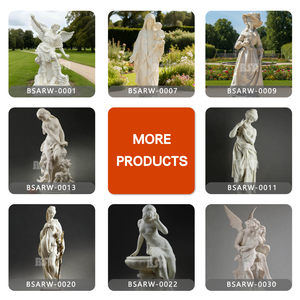 Sculpture de la déesse <span class=keywords><strong>Diana</strong></span> de la chasse en marbre naturel sculpté à la main par BSA pour la décoration de jardin et de villa en extérieur - Product Image 6