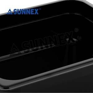 Sunnex Catering Restaurante Utensilios de cocina Plástico Negro PC Gastronorm Contenedor Comida Pan Gn Pan - Product Image 6