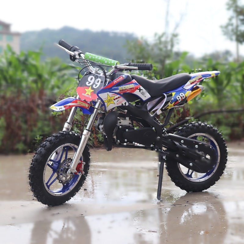 Small Off-road Vehicle 2 Rush 49CC Mini Mountain Bike Beach Small Sports Car Racing Motorcycle