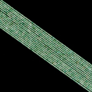 Hoa màu xanh lá cây Agate mặt hạt Chất lượng cao đá quý tự nhiên <span class=keywords><strong>2</strong></span>/3/4mm nguyên liệu cho đồ trang sức mỹ pewelry piercing đồ trang sức - Product Image 2