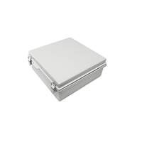 Boîtier de distribution électrique étanche IP67 en ABS pour extérieur, certifié ISO9001, gris, facile à assembler