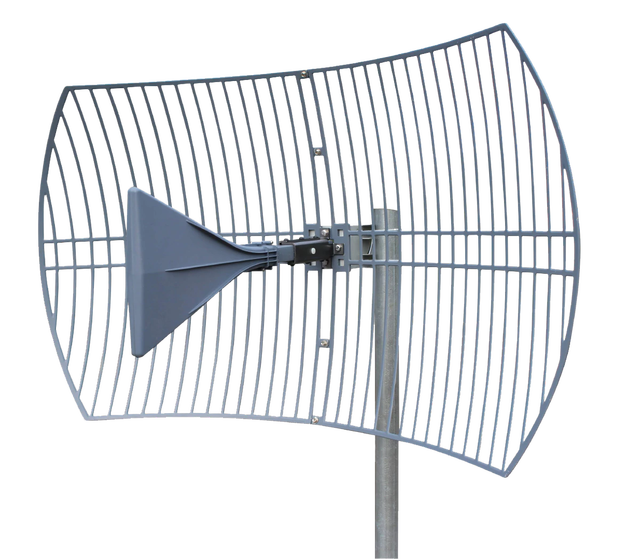 Powerful 20dBi Aerial Outdoor 824~960 MHz Aluminum Alloy N-Female Connector Parabolic Antenna Remote Areas Deserts Communication
