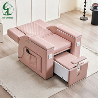 Fauteuil de relaxation et de beauté pour les pieds en éponge haute densité Jincheng, fauteuil de réparation des pieds sans tube, pompe à jet, fauteuil de réparation des ongles