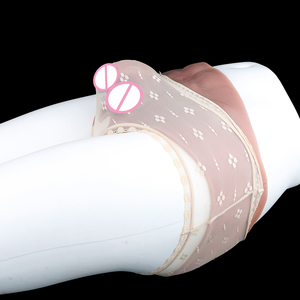 Pantalones con dildo de silicona de 10.5cm de entrepierna abierta, pantalones con pene integrado, estimulación del punto G, juguetes sexuales para mujeres y transgénero (mujer a hombre) - Product Image 2