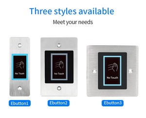 Botón infrarrojo sin Sensor táctil, botón de liberación de puerta resistente al agua para <span class=keywords><strong>Control</strong></span> de acceso - Product Image 4