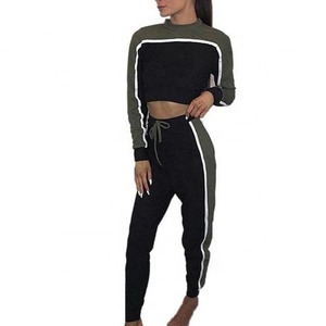 Great Quality tracksuit custom design sports fitted tracksuits for women - Product Image 6