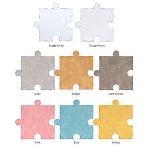 Posavasos de cuero PU en blanco para sublimación al por mayor, suministro a granel, tapete personalizable de una sola cara imprimible y resistente al calor para manualidades DIY - Product Image 5