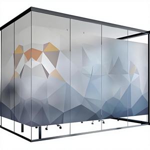 Impressions sur toile couleur pleine taille style moderne pour décoration murale intérieure, format personnalisé, fonction de suspension grand format VN - Product Image 1