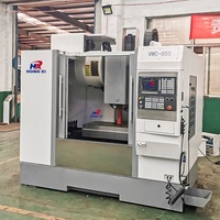 Fresadora CNC Vertical de 5 Ejes HongXI VMC850 con Husillo BT40, Alta Resistencia, Capacidad para 24 Herramientas, Alta Precisión, Control CNC FANUC