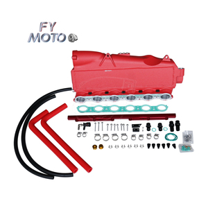 CNC 钢坯端罐式红色 MAX CORE Gen 2 B58 增压空气冷却器进气歧管，适用于 M340i G20 G29 A90 3.0T 2020+ 不适用于 48V - Product Image 2