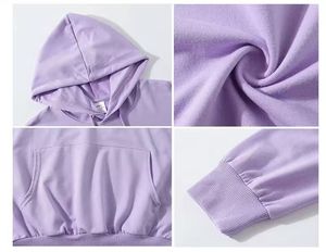 Sweat à capuche personnalisé avec logo, automne/hiver, polyester/coton, vente en gros, 350 g/m², sweats à capuche pour couples - Sweats à capuche et sweat-shirts pour hommes grandes tailles - Product Image 5