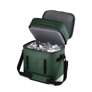 Fabrika sıcak satış lüks katlanabilir termal soğutucu çanta çift katmanlı yalıtım kare 20/30 kutular yumuşak taze kek gıdalar soğuk tutmak - Product Image 3