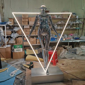 Sıcak satış moda reçine seksi kadın Action Figure heykeli için iç mekan ev dekorasyonu yaratıcı hediye koleksiyonu - Product Image 1