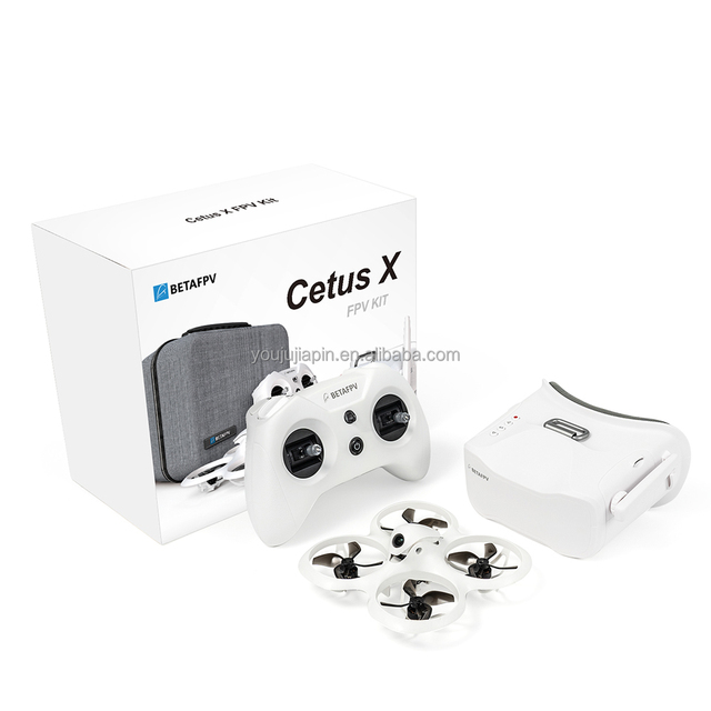 Cetus X FPV Kit Combination of Brushless Quadcopter LiteRadio 3 Radio Transmitter and VR03 FPV Goggles Betafpv Drone