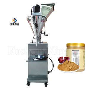 Sealing Packaging Washing Wheat Flour Soda Fill Weighing And For Powders Table Top Automatic Powder Filling Machine