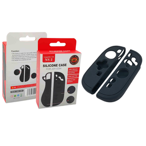 Coque antidérapante en caoutchouc de silicone pour <span class=keywords><strong>Nintendo</strong></span> <span class=keywords><strong>Switch</strong></span> 2 JoyCon, étui de manette gauche et droite pour accessoires de jeu Switch2 - Product Image 1