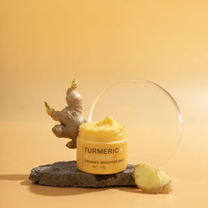 Crème Visage <span class=keywords><strong>Anti</strong></span>-Âge au Curcuma de Haute Qualité pour Hommes à Peau Normale, Effet Blanchissant, Estampage Doré - Product Image 5