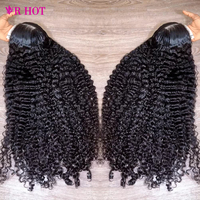 Peluca Rizada Birmana Natural de 30 Pulgadas, Peluca Frontal de Encaje HD Completo, Venta al por Mayor, Grado 12A, Pelucas de Cabello Humano Virgen Natural Vietnamita Original