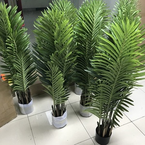 Nhân tạo du khách chuối cọ Bonsai Cây 120cm cau cọ chuối cây - Product Image 4