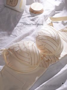 Ropa Interior Femenina Sexy y Romántica al por Mayor, Transpirable, con Push-Up, Tejida con Decoración de Encaje - Product Image 6