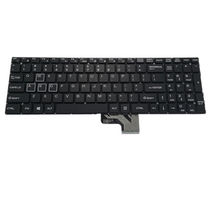 Teclado de portátil sin retroiluminación en inglés estadounidense para Gamebook K36 X36 N36 DK348H-B US 343480020 YX-5111, nuevo teclado negro para portátil - Product Image 1