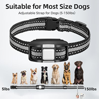 Leistungsstarkes Hundetraining-Gerät mit Ultra-Langstrecken-Fernbedienung, Intelligenter Digitalanzeige, Vibrationsfunktion & Bellstopp-Funktion