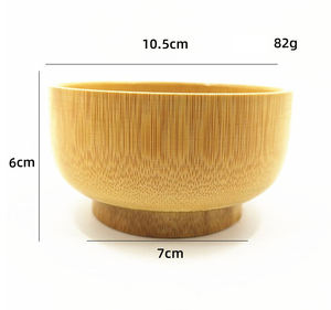 Soins de la peau personnalisés bricolage cosmétique bambou Spa fournitures masque facial poudre <span class=keywords><strong>bio</strong></span> petit maquillage bols à mélanger avec brosse pour l'eau - Product Image 6