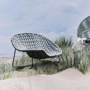 Canapé d'extérieur, design nordique, <span class=keywords><strong>coussin</strong></span> amovible, rotin PE importé, pour <span class=keywords><strong>salon</strong></span>, balcon, <span class=keywords><strong>jardin</strong></span> - Product Image 5