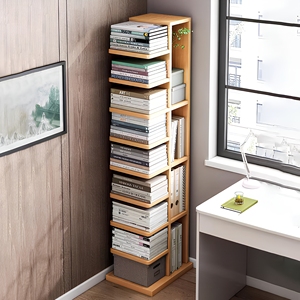 Fabrieksontwerp renovatie huisontwerp eenvoudige ruimtebesparende moderne meerlaagse opbergboekenkast ontwerp boekenkast multi hoekplank - Product Image 3