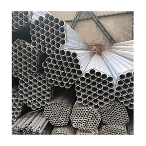 Tuyau en acier <span class=keywords><strong>au</strong></span> carbone galvanisé durable, longueur 6 m, pour la construction d'échafaudages - Product Image 4