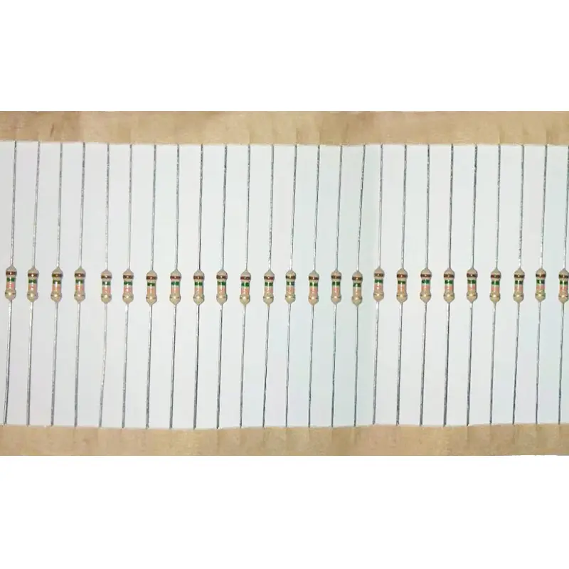 Elektronik Komponen Pasif Resistor Tetap dengan Resistor Fungsi Produsen Grosir Cat Biru Karbon Film CF1/4 W 1/ 6W