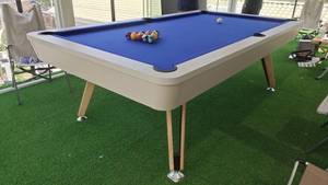 Table de billard américaine 3 en 1 de 8/9 pieds avec poches en caoutchouc, modèle PT-03, très vendue - Product Image 4