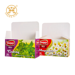 <span class=keywords><strong>Scatola</strong></span> di carta pieghevole personalizzata <span class=keywords><strong>per</strong></span> bustina di tè in polvere <span class=keywords><strong>scatola</strong></span> di imballaggio stampato scatole di colore pieno fabbrica - Product Image 4