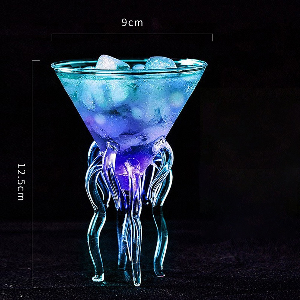 Tasse Octopus transparente