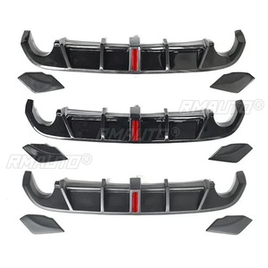 Difusor de Parachoques Trasero para Coche, Pieza de Modificación para Volkswagen Golf MK6 GTI 2008-2013, Protector de Parachoques - Product Image 6