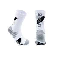Chaussettes de basket-ball en tissu éponge multicolores, chaussettes athlétiques SUPER ELITE pour hommes et femmes
