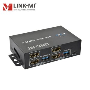 Conmutador KVM 4K 60Hz 2x2 USB <span class=keywords><strong>HDMI</strong></span>, conmutador KVM USB, 2 puertos, <span class=keywords><strong>monitor</strong></span> dual, conmutador continuo, conmutador <span class=keywords><strong>HDMI</strong></span> de vídeo - Product Image 5