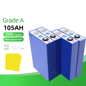 Celle LiFePO4 LFP Prismatiche di Grado A 3.2V 90Ah 105Ah 110Ah LF105 per Pacchi Batteria Fai-da-te 12V 24V e Carrelli da Golf - Product Image 1