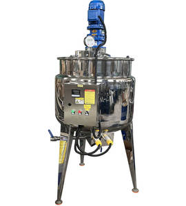 Industrielle 100-Liter-Elektro-Heizgefäß aus rostfreiem Stahl Parfüm-Milchsaft-Flüssigkeits mischmasch ine - Product Image 4