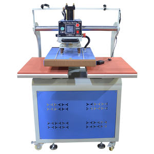 Presse à chaud hydraulique semi-automatique à double station 40x60 50x60 100x120cm pour l'impression par transfert thermique sur T-shirts - Product Image 1