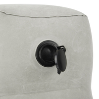 Travelsky doux coussin gonflable voyage randonnée pied repose-jambes oreiller coussin avec sac gonflable