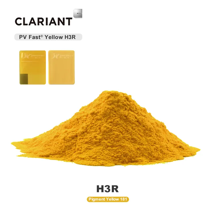 Pigment Yellow 181 High temperature resistant Translucent CLARIANT PV Fast Yellow H3R for organic pigment plastics