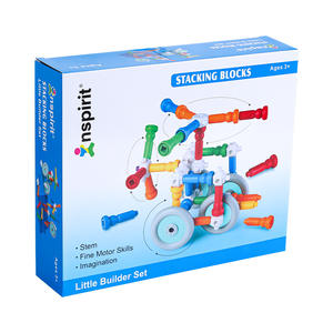 Early Learning Interlocking <b>Toy</b> <b>Building</b> Set For Kids 2 4 Years Old Colorful Construction Blocks Educational Playset - Product Image 2