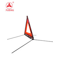 ECE R27 triangle d'avertissement professionnel réfléchissant de circulation d'urgence de voiture