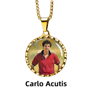 Collana con Ciondolo Charm Cattolico di San Carlo Acutis GIVELUCK - Product Image 3