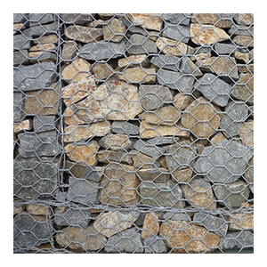 100x100x100方形石笼铁丝网箱，用于河岸岩壁 - Product Image 6